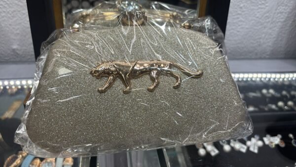 Panther Luxe Evening Clutch
